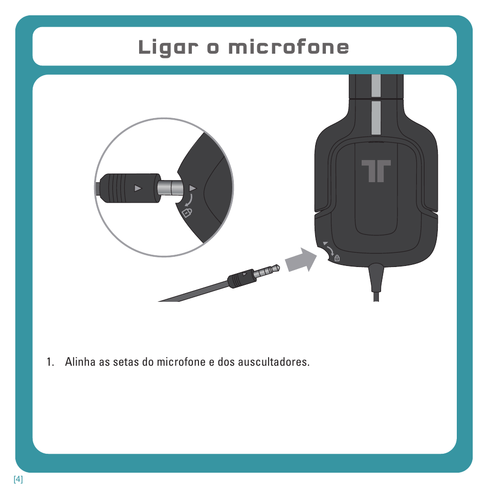 Ligar o microfone | TRITTON Kunai Stereo Headset for Wii U and Nintendo 3DS User Manual | Page 91 / 115