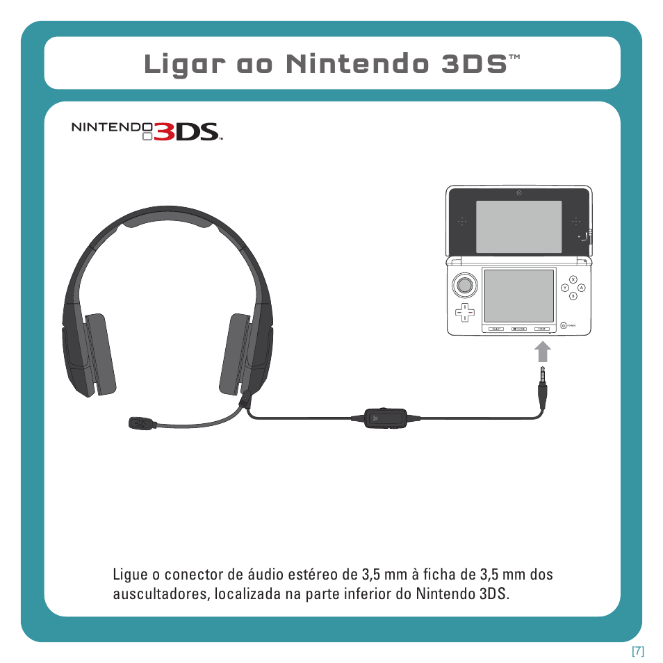 Ligar ao nintendo 3ds | TRITTON Kunai Stereo Headset for Wii U and Nintendo 3DS User Manual | Page 94 / 115