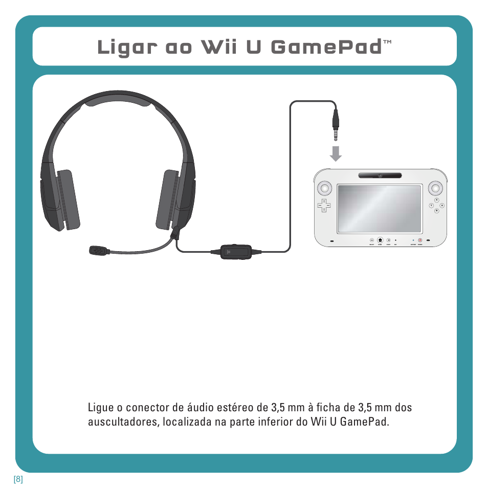 Ligar ao wii u gamepad | TRITTON Kunai Stereo Headset for Wii U and Nintendo 3DS User Manual | Page 95 / 115