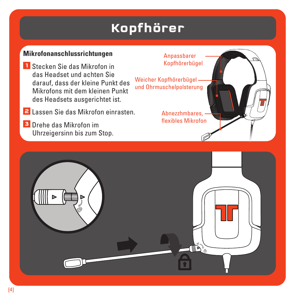 Kopfhörer | TRITTON 720+ 7.1 Surround Headset User Manual | Page 27 / 175