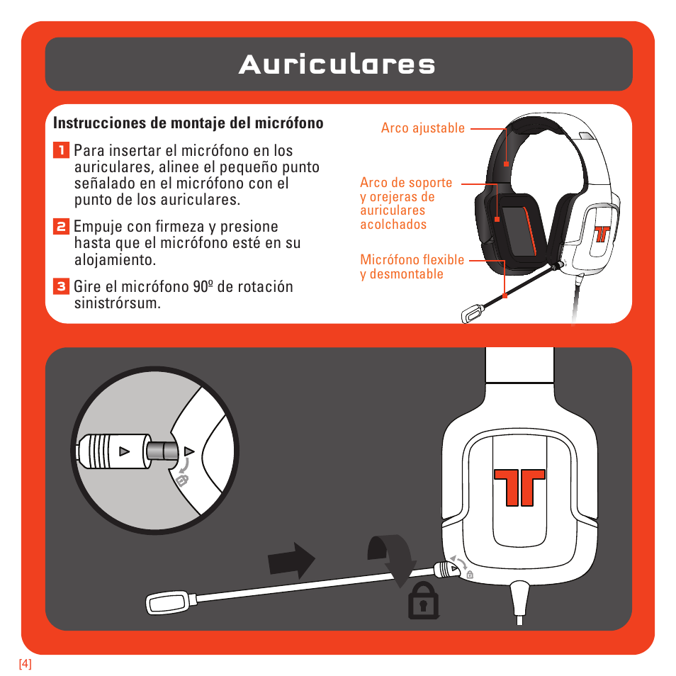 Auriculares | TRITTON 720+ 7.1 Surround Headset User Manual | Page 68 / 175