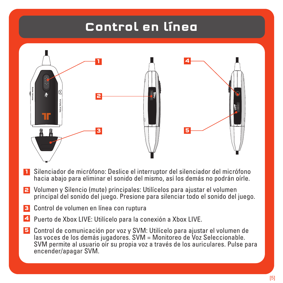 Control en línea | TRITTON 720+ 7.1 Surround Headset User Manual | Page 69 / 175