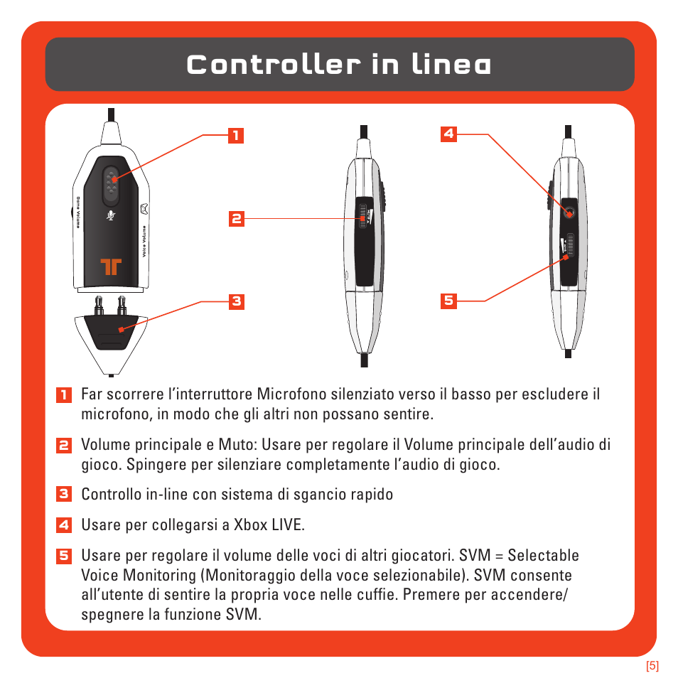 Controller in linea | TRITTON 720+ 7.1 Surround Headset User Manual | Page 92 / 175