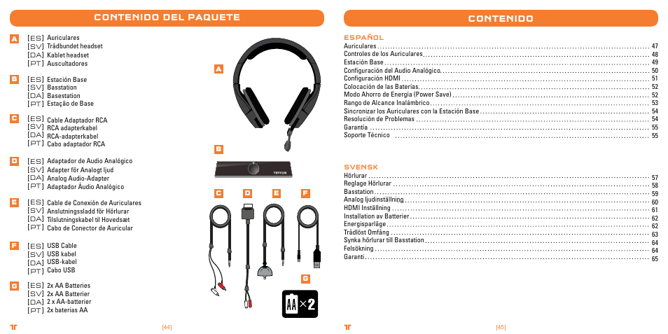 TRITTON Primer Wireless Stereo Headset User Manual | Page 23 / 43
