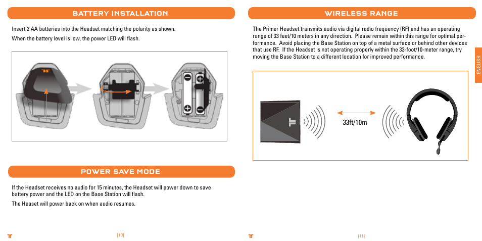 TRITTON Primer Wireless Stereo Headset User Manual | Page 6 / 43