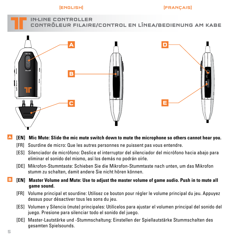 Mad Catz TRITTON Gears of War 3 Dolby 7.1 Surround Sound Headset User Manual | Page 6 / 46