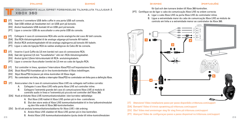 Xbox 360 | Mad Catz TRITTON Gears of War 3 Performance Stereo Gaming Headset User Manual | Page 14 / 18