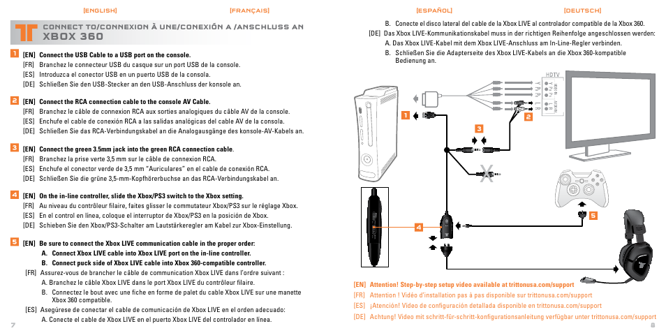 Mad Catz TRITTON Gears of War 3 Performance Stereo Gaming Headset User Manual | Page 5 / 18