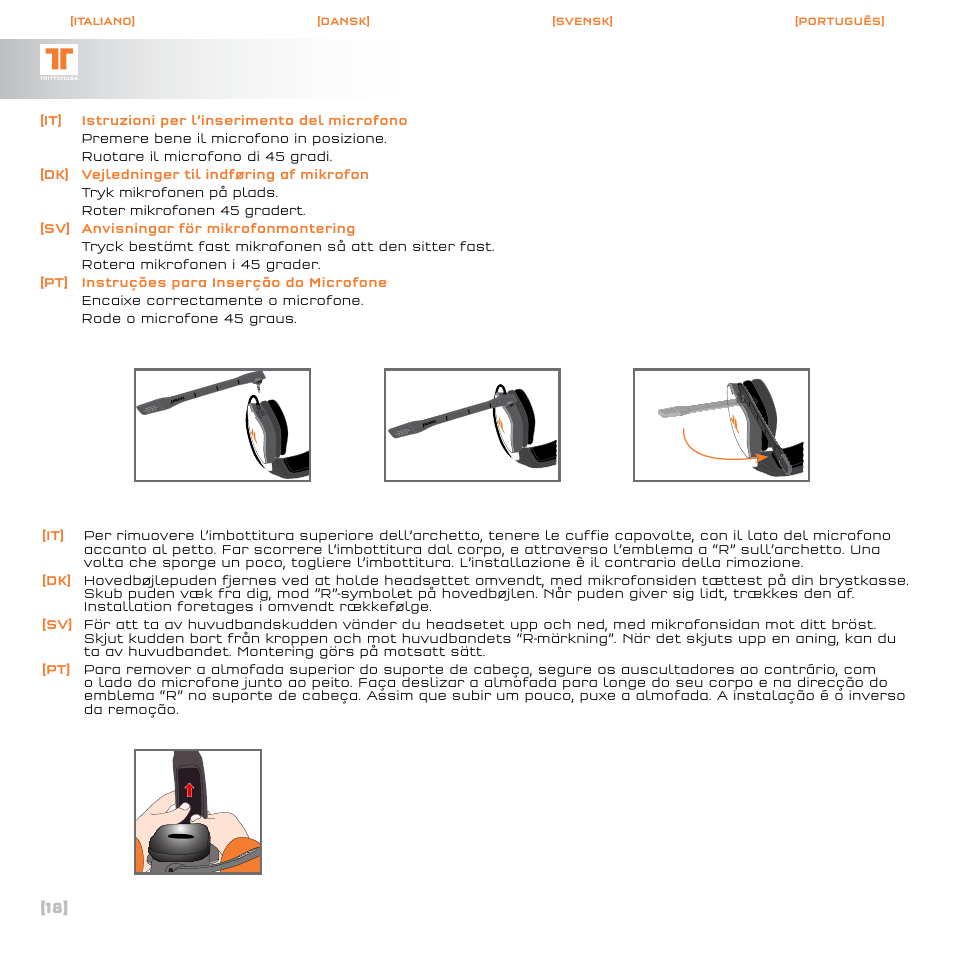 TRITTON Call of Duty : Black Ops Dolby Headphone ProGaming Headset User Manual | Page 19 / 24