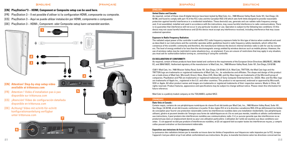 TRITTON AX Pro Dolby Digital Precision Gaming Headset User Manual | Page 12 / 14