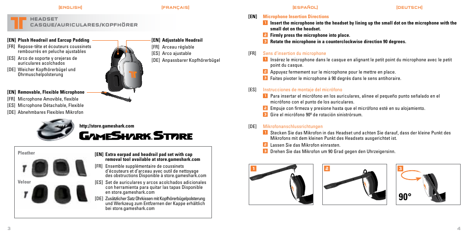 TRITTON AX Pro Dolby Digital Precision Gaming Headset User Manual | Page 3 / 14