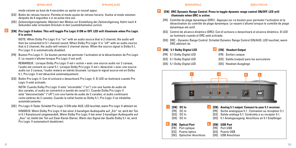 TRITTON AX Pro Dolby Digital Precision Gaming Headset User Manual | Page 6 / 14