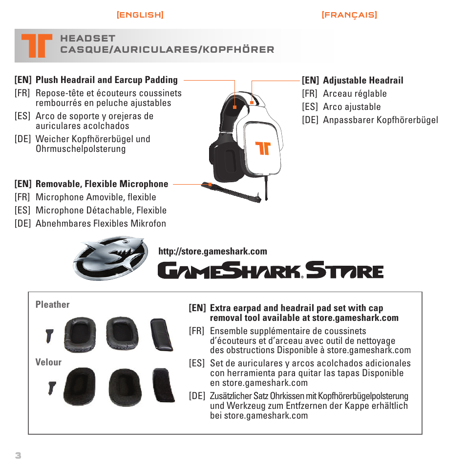 TRITTON AX720 Digital Gaming Headset User Manual | Page 4 / 26