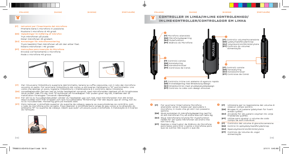Dc b | TRITTON PC510 HDa-True 5.1 Analog Gaming Headset User Manual | Page 11 / 13