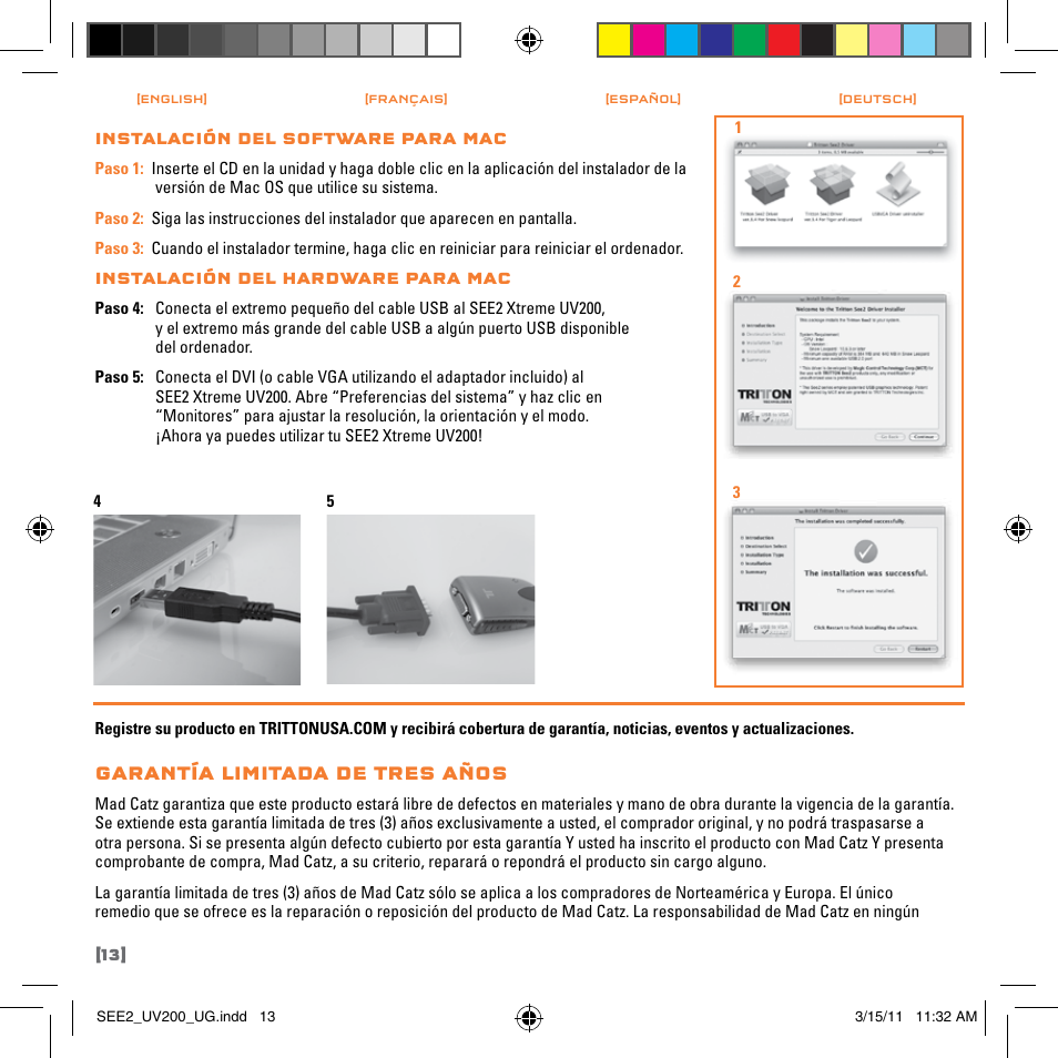 TRITTON SEE2 XPRESS XD300 User Manual | Page 14 / 32
