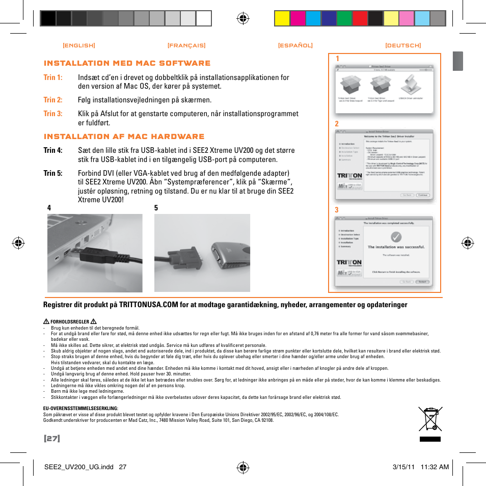 Guia de instalação rápida, Português | TRITTON SEE2 XPRESS XD300 User Manual | Page 28 / 32