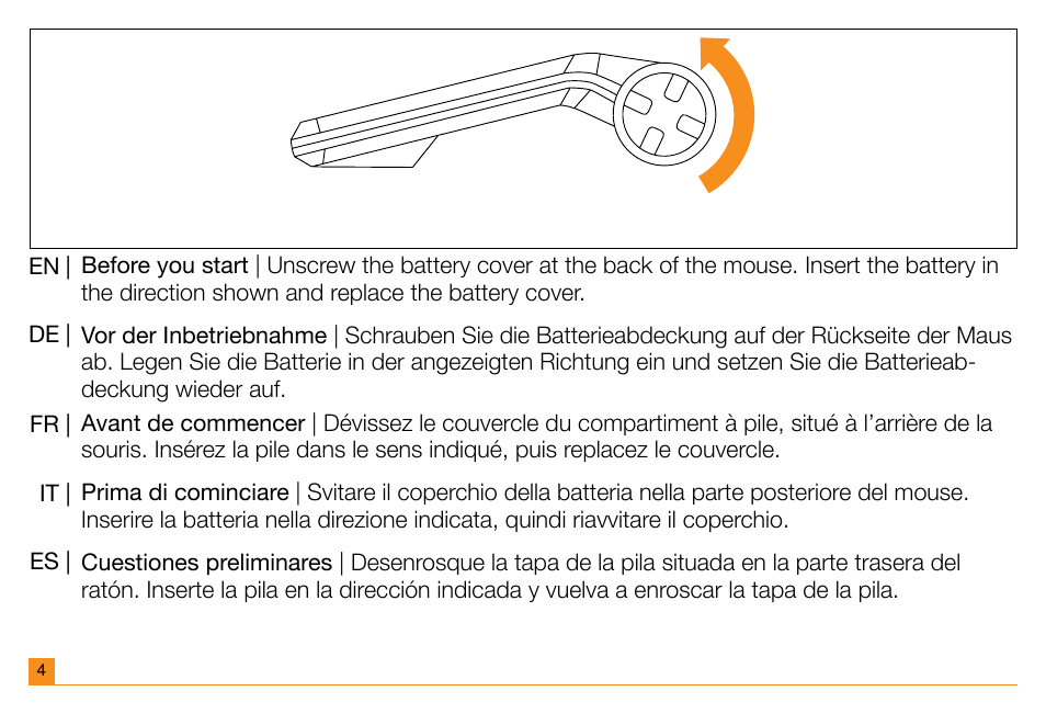 TRITTON Touch mouse User Manual | Page 4 / 20
