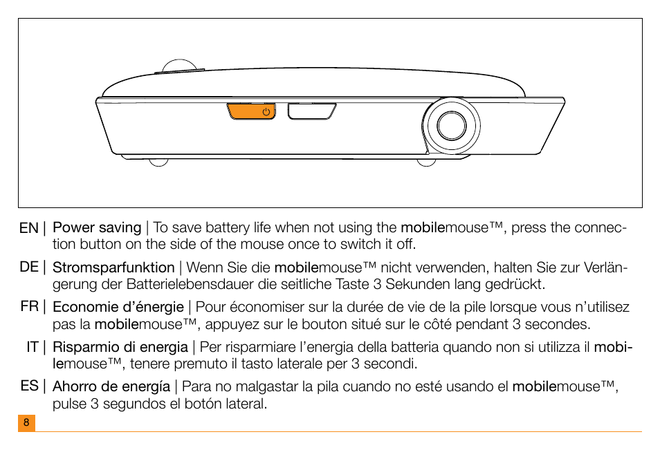 TRITTON Mobile mouse User Manual | Page 8 / 16