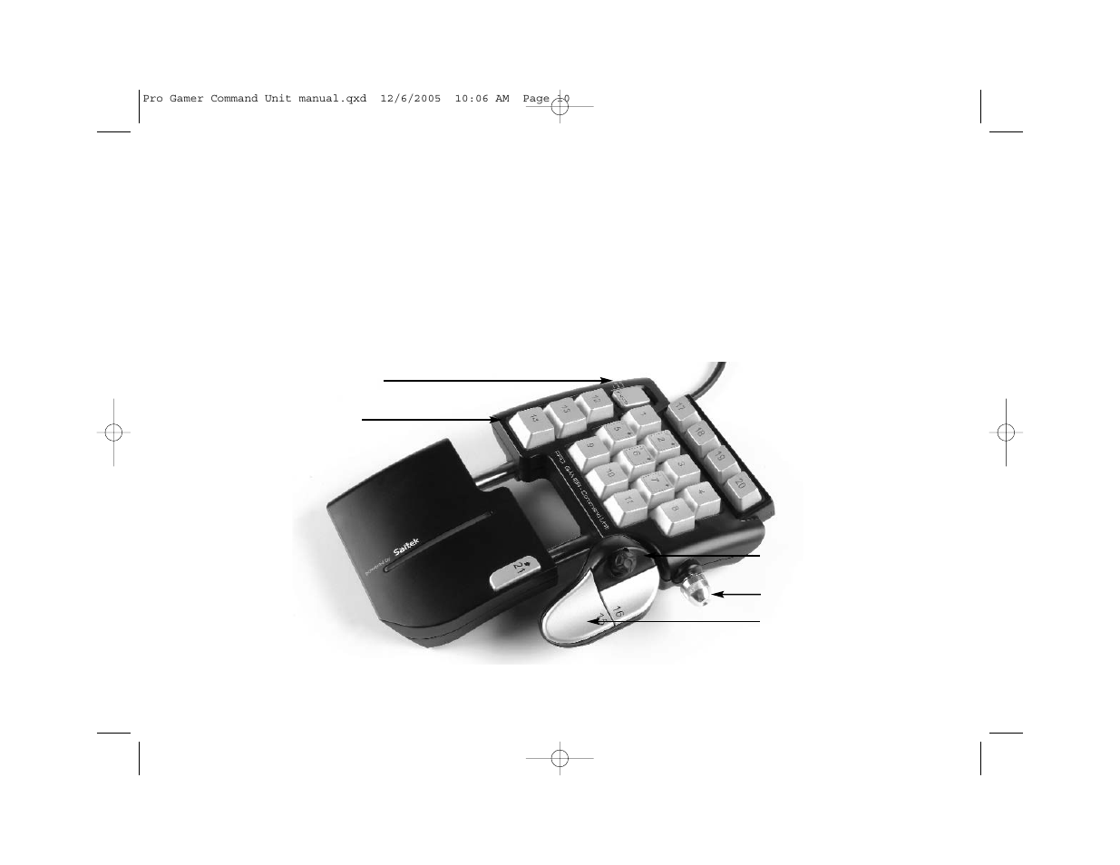 Saitek Pro Gamer Command Unit User Manual | Page 10 / 41
