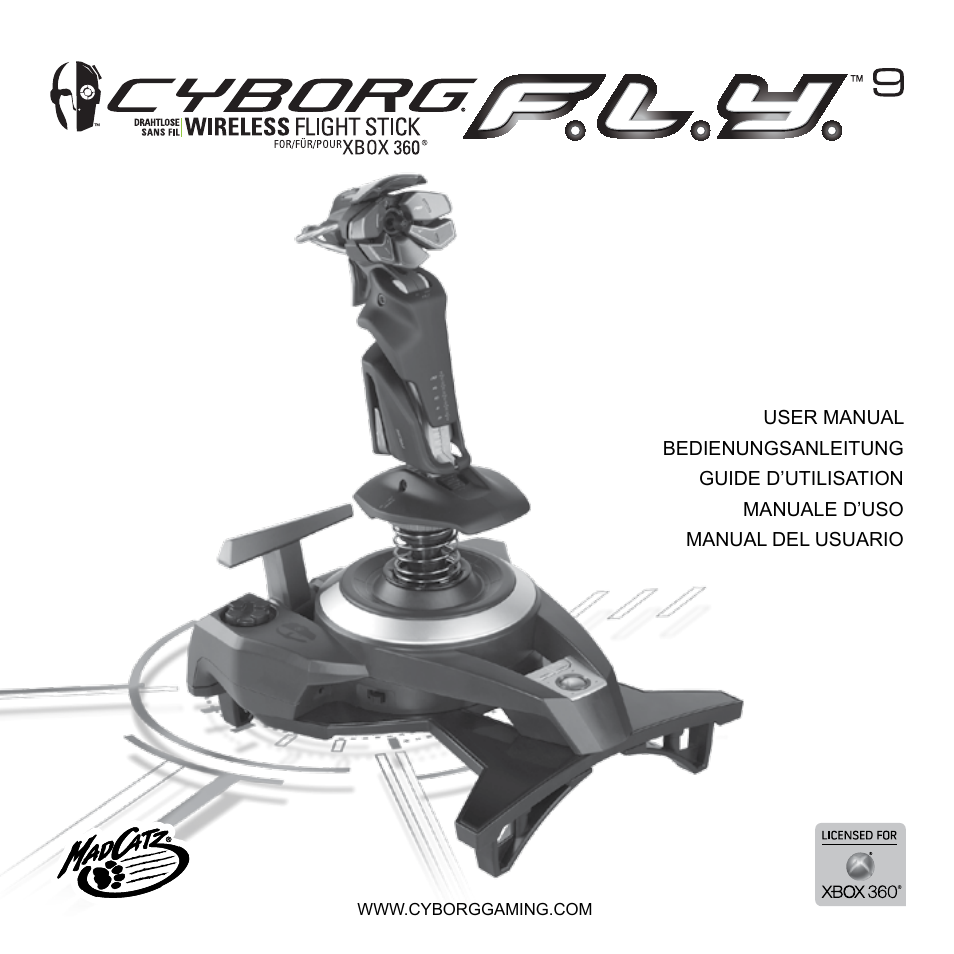 Cyborg F.L.Y 9 for Xbox 360 User Manual | 20 pages