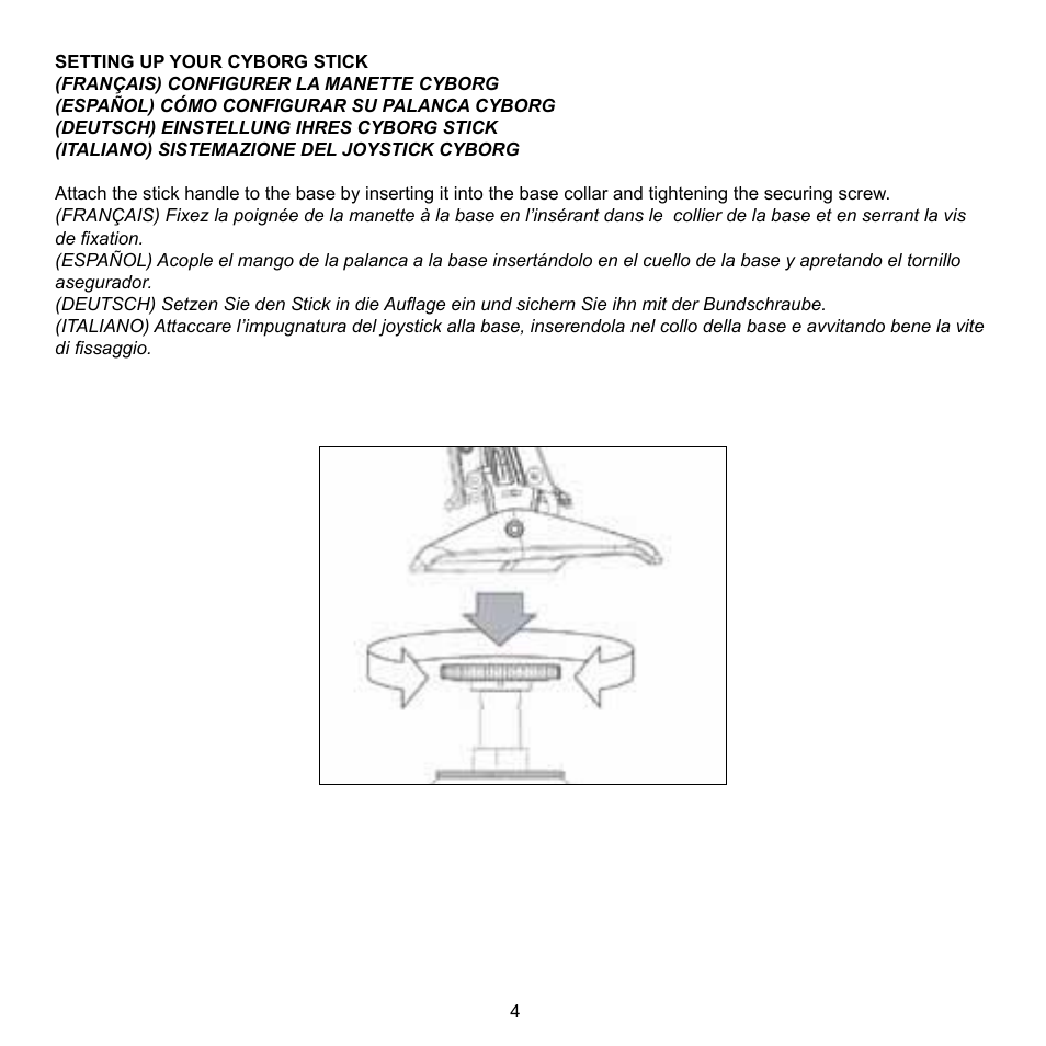 Cyborg F.L.Y 9 for Xbox 360 User Manual | Page 4 / 20