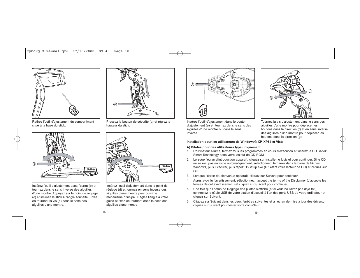 Saitek PC Flight Stick User Manual | Page 10 / 23
