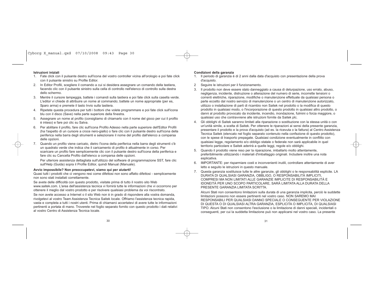 Saitek PC Flight Stick User Manual | Page 16 / 23