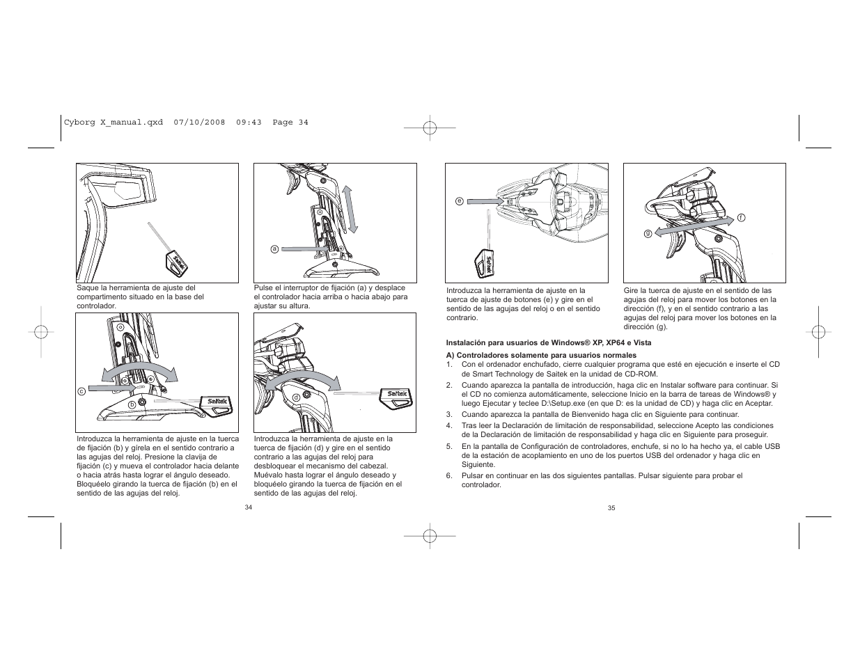 Saitek PC Flight Stick User Manual | Page 18 / 23