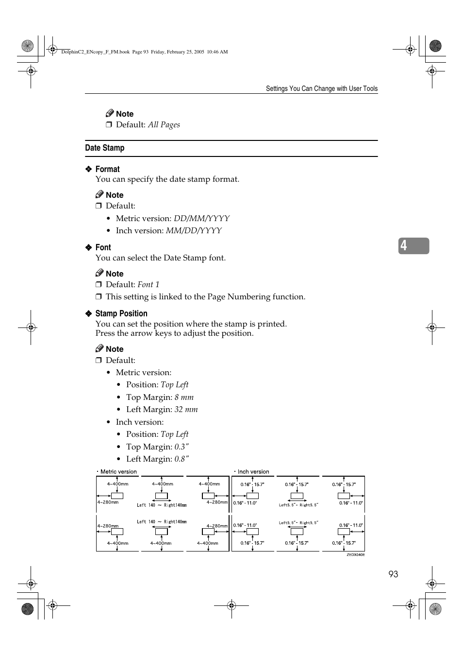 Savin 4800WD User Manual | Page 103 / 124