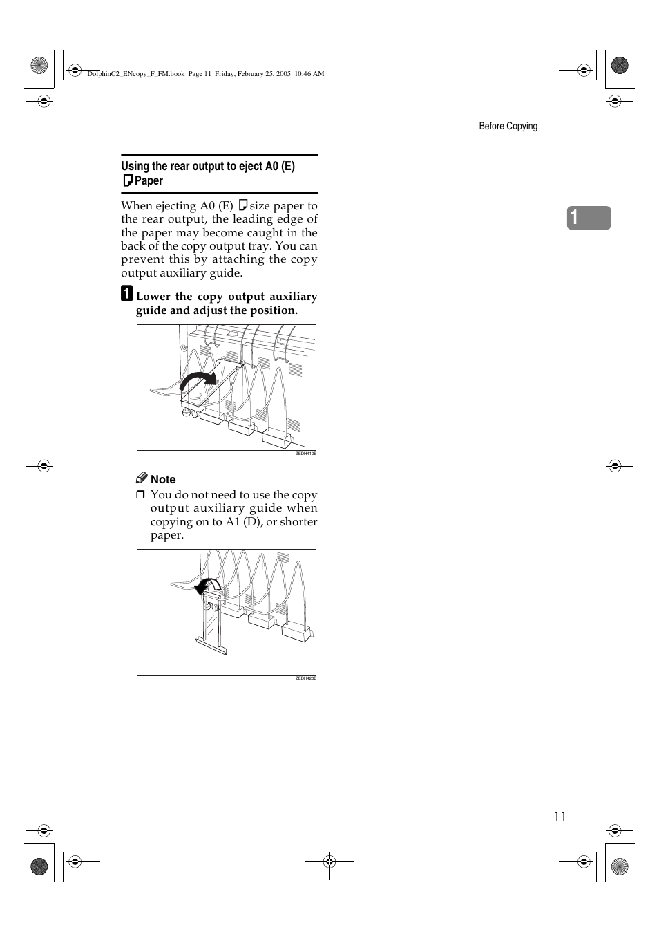 Savin 4800WD User Manual | Page 21 / 124