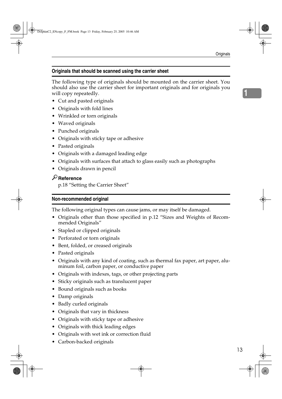 Savin 4800WD User Manual | Page 23 / 124