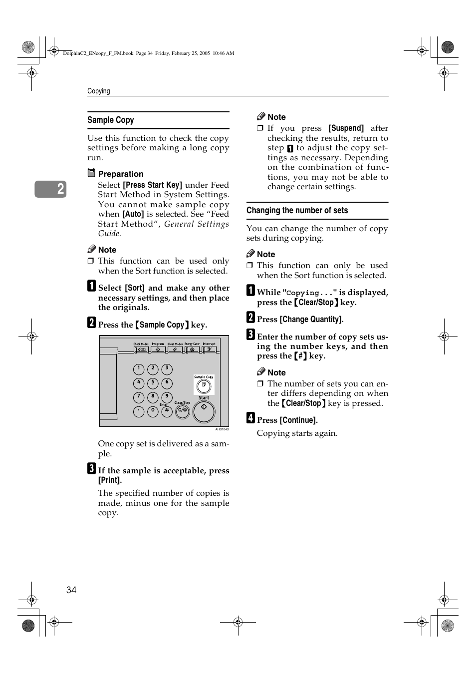 Savin 4800WD User Manual | Page 44 / 124