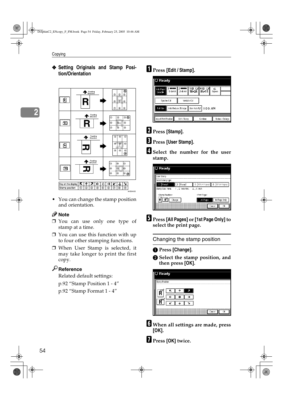 Savin 4800WD User Manual | Page 64 / 124