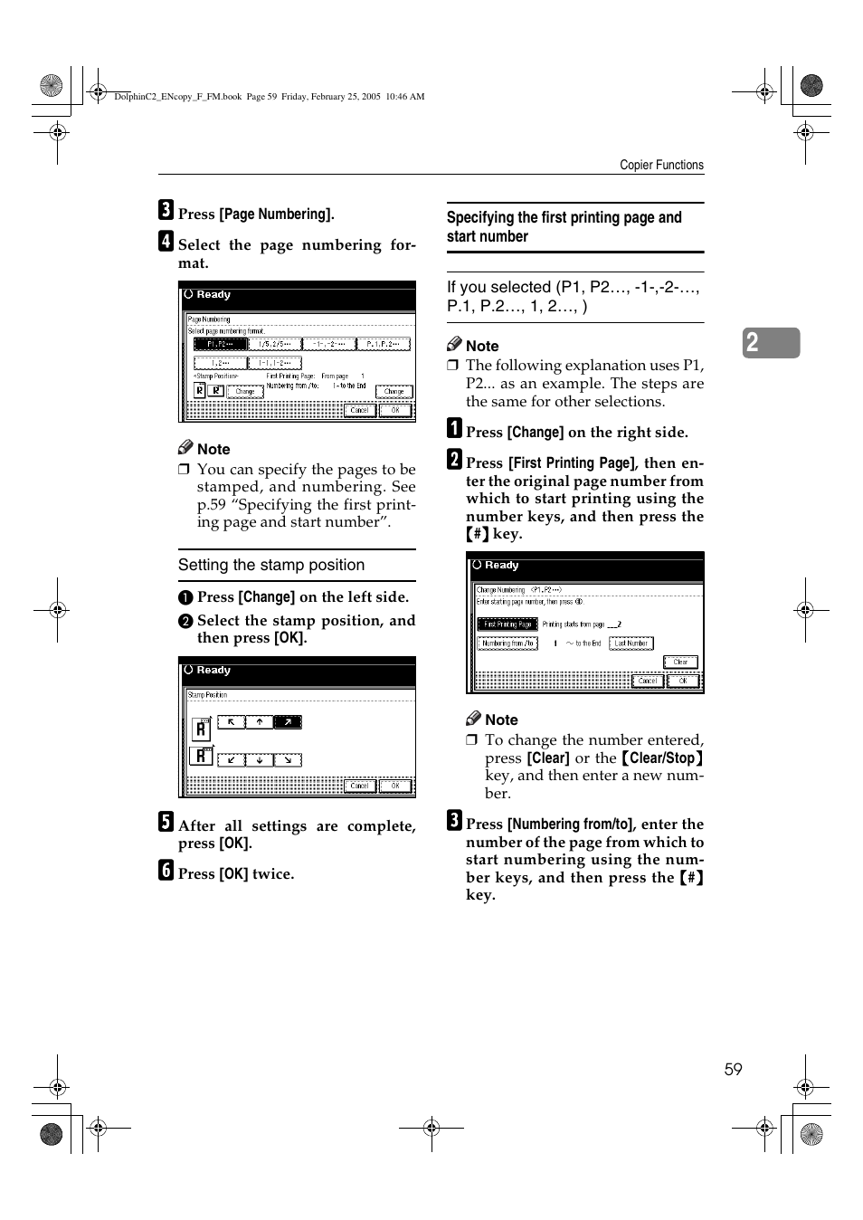 Savin 4800WD User Manual | Page 69 / 124