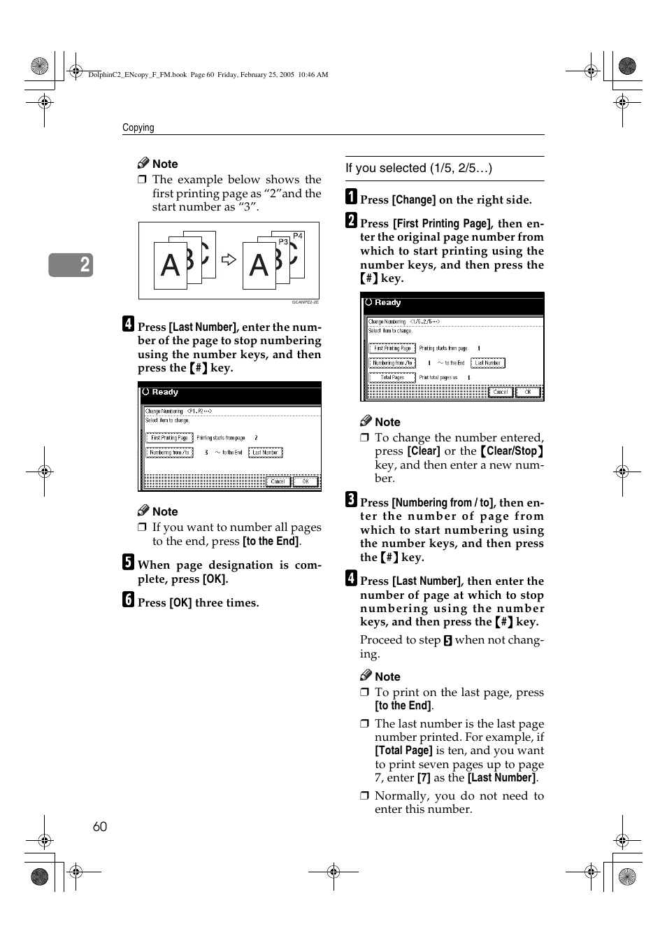 Savin 4800WD User Manual | Page 70 / 124