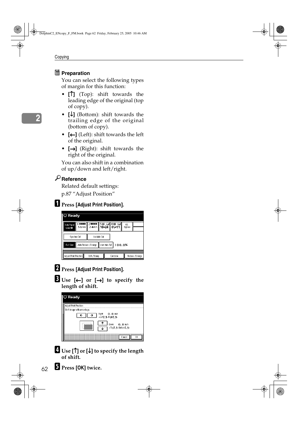 Savin 4800WD User Manual | Page 72 / 124