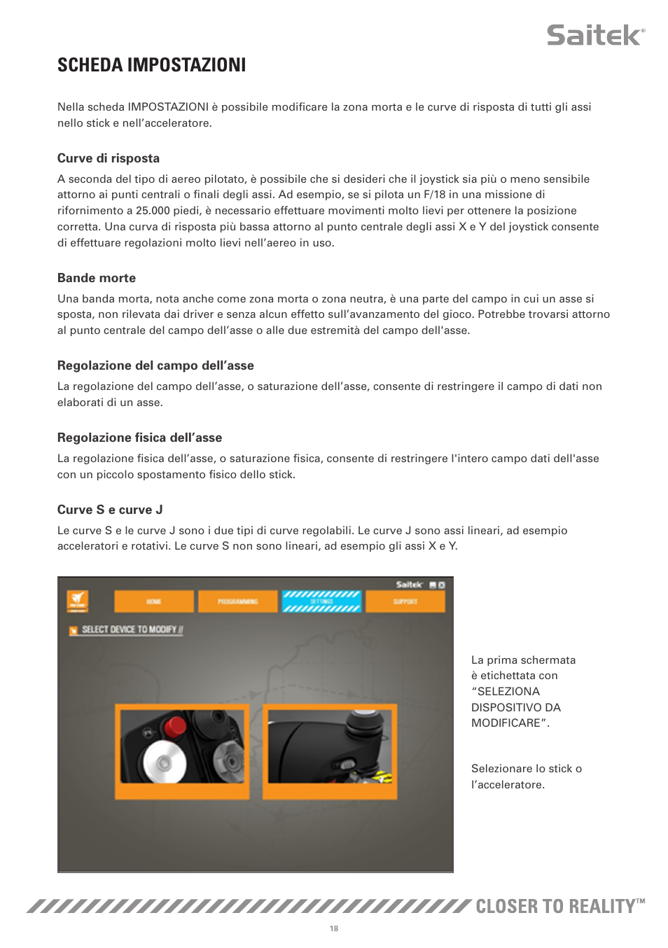 Scheda impostazioni | TRITTON X-55 Rhino H.O.T.A.S System Pro Flight User Manual | Page 103 / 224