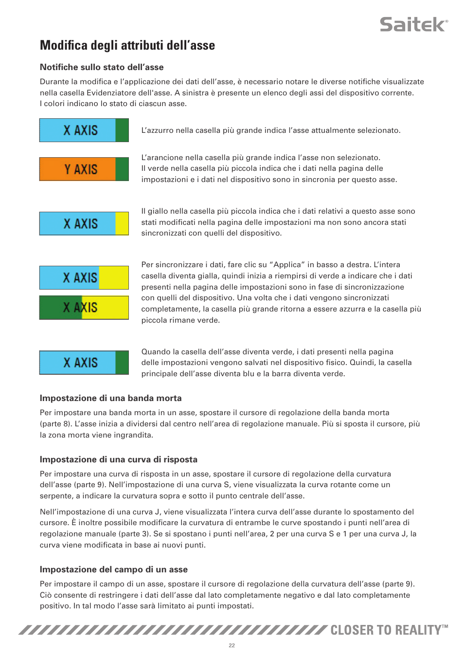 Modifica degli attributi dell’asse | TRITTON X-55 Rhino H.O.T.A.S System Pro Flight User Manual | Page 107 / 224