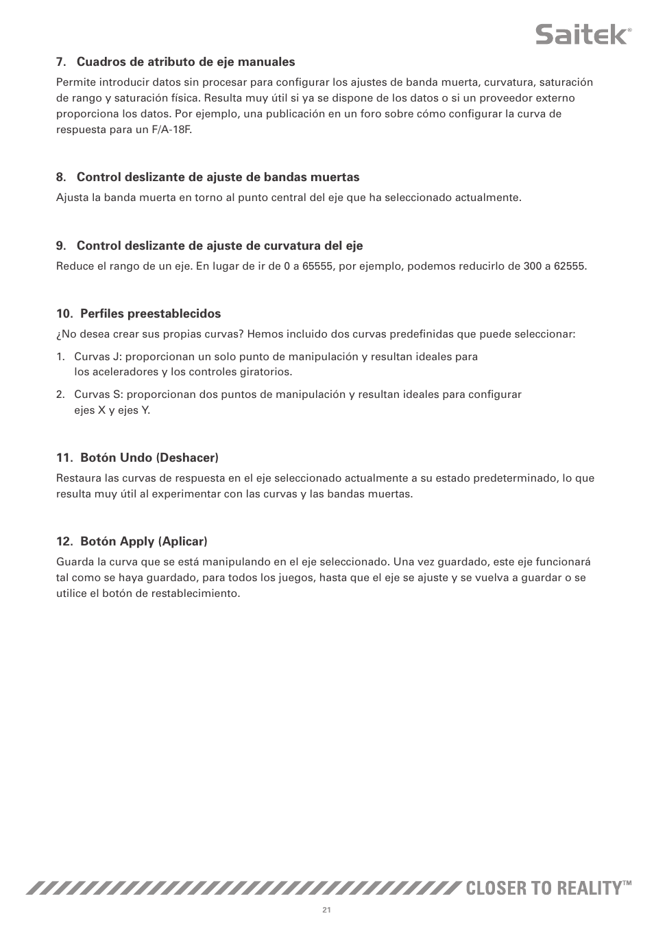 TRITTON X-55 Rhino H.O.T.A.S System Pro Flight User Manual | Page 134 / 224