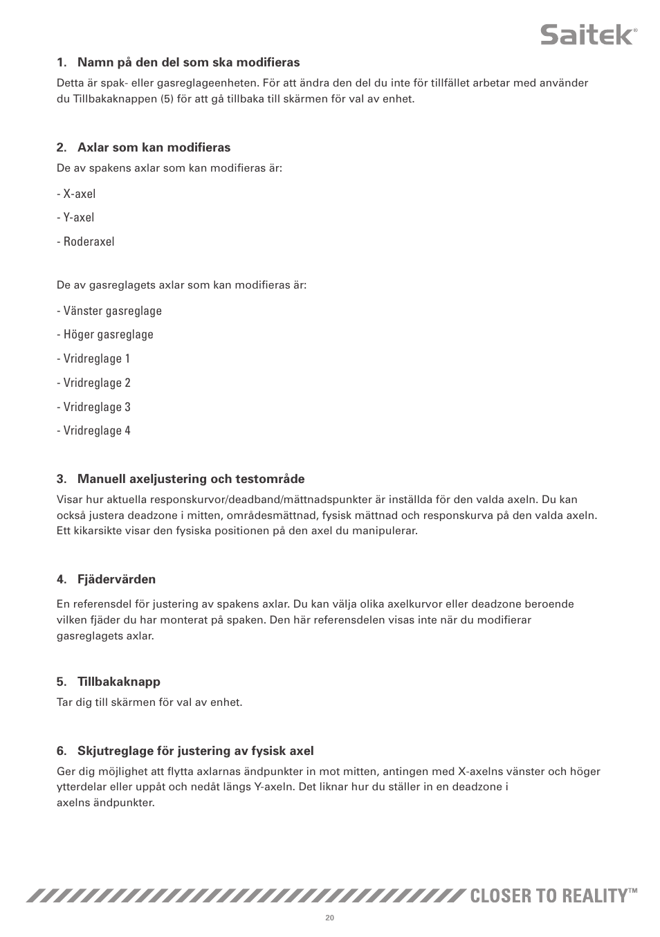 TRITTON X-55 Rhino H.O.T.A.S System Pro Flight User Manual | Page 161 / 224