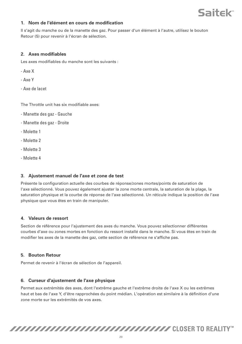 TRITTON X-55 Rhino H.O.T.A.S System Pro Flight User Manual | Page 49 / 224