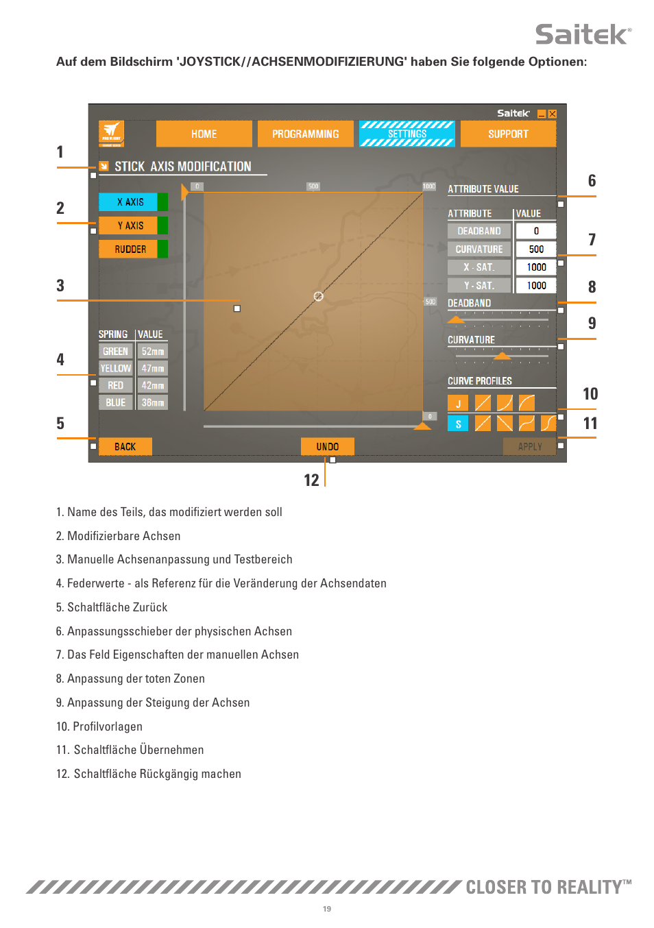 TRITTON X-55 Rhino H.O.T.A.S System Pro Flight User Manual | Page 76 / 224