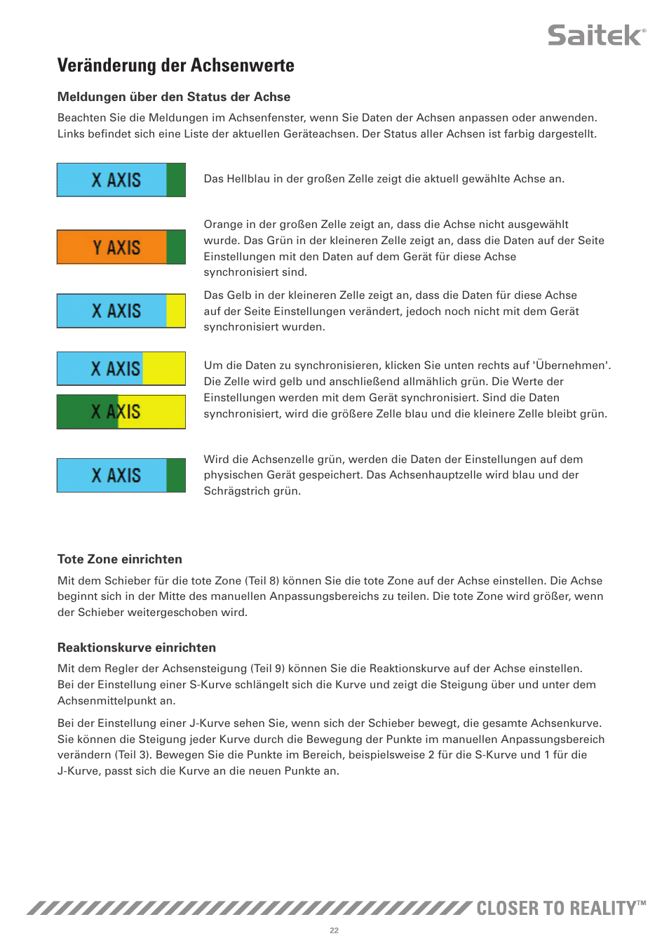 Veränderung der achsenwerte | TRITTON X-55 Rhino H.O.T.A.S System Pro Flight User Manual | Page 79 / 224