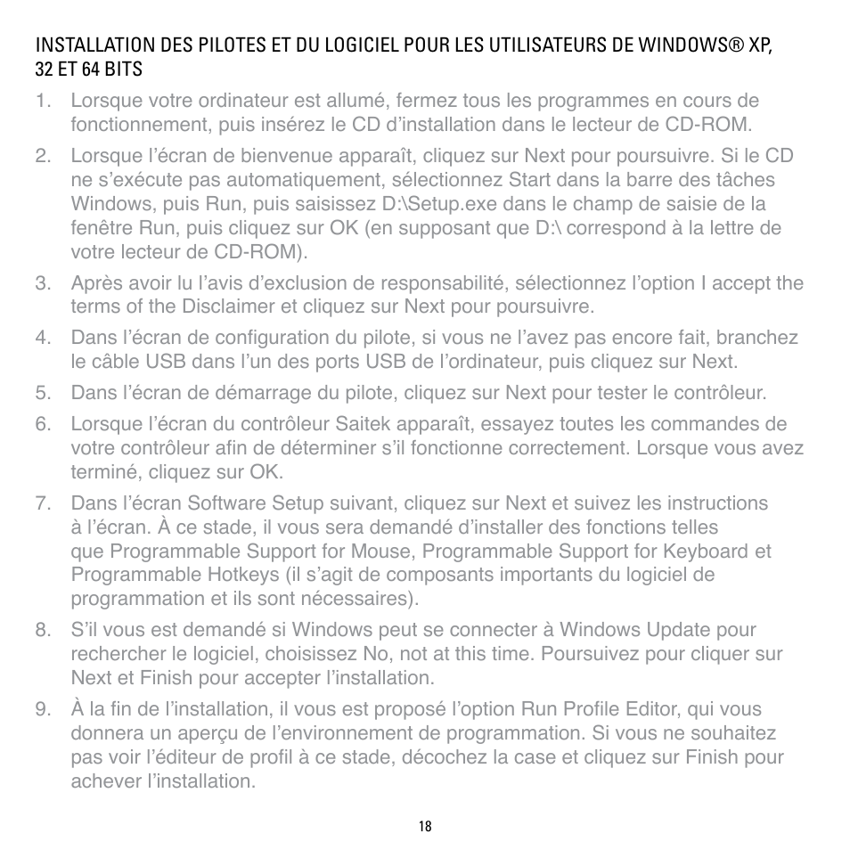 TRITTON Cessna Yoke System Pro Flight User Manual | Page 18 / 68