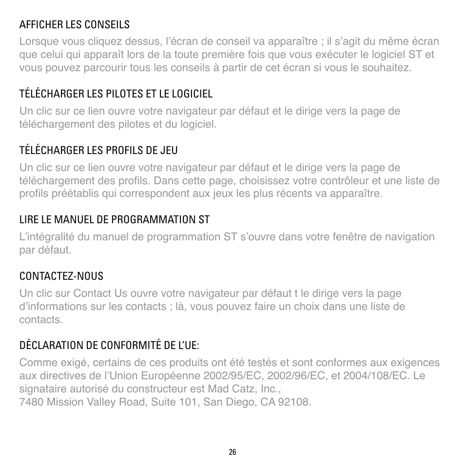 TRITTON Cessna Yoke System Pro Flight User Manual | Page 26 / 68