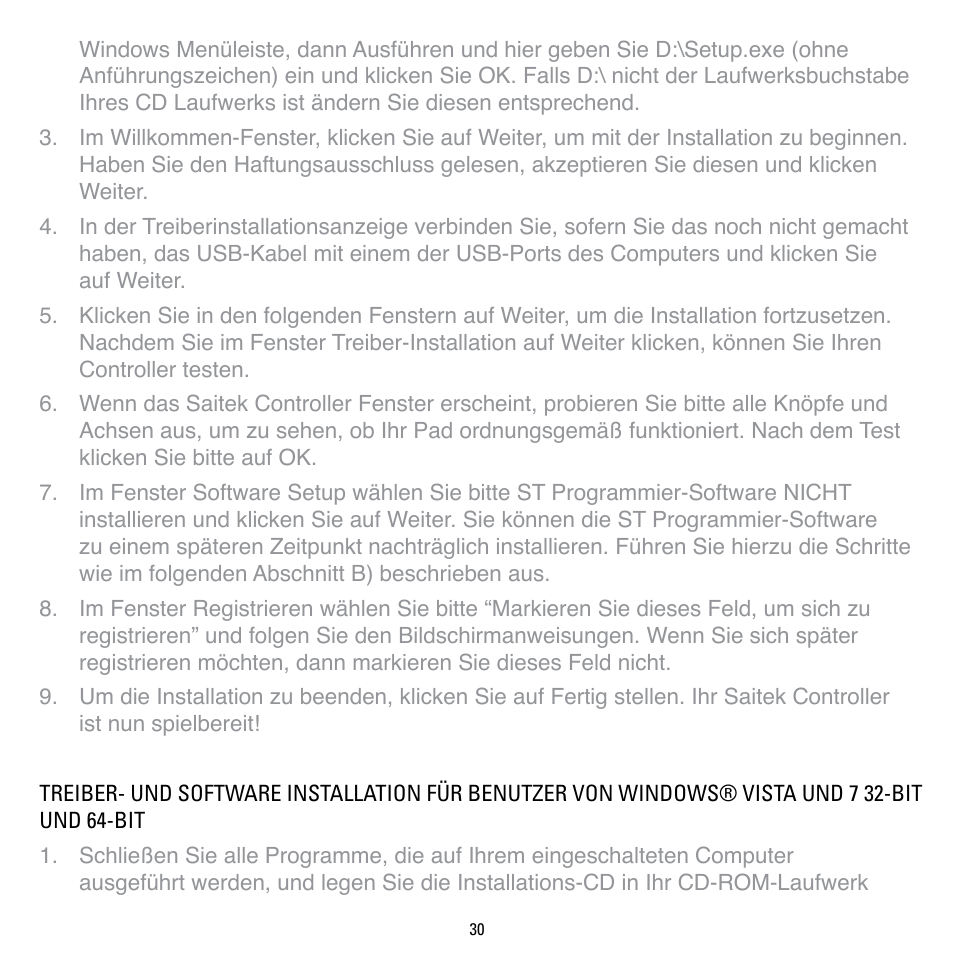 TRITTON Cessna Yoke System Pro Flight User Manual | Page 30 / 68