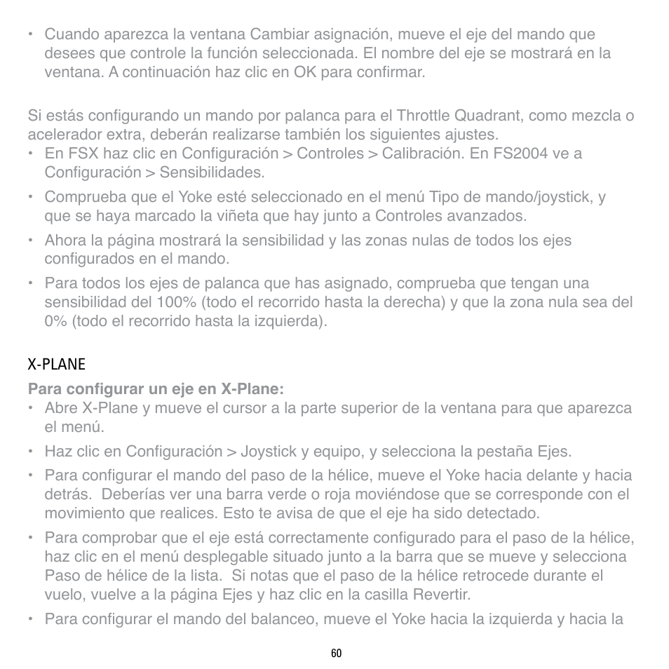TRITTON Cessna Yoke System Pro Flight User Manual | Page 60 / 68