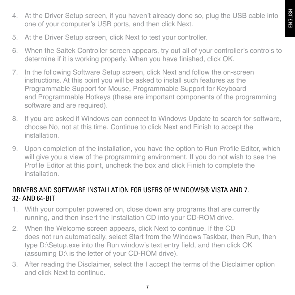 TRITTON Cessna Yoke System Pro Flight User Manual | Page 7 / 68