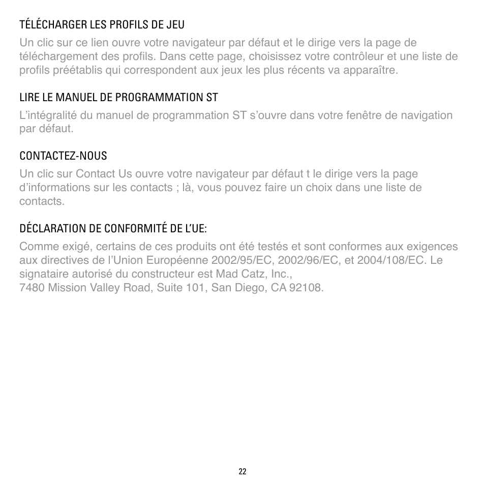 TRITTON Cessna Rudder Pedals Pro Flight User Manual | Page 22 / 48