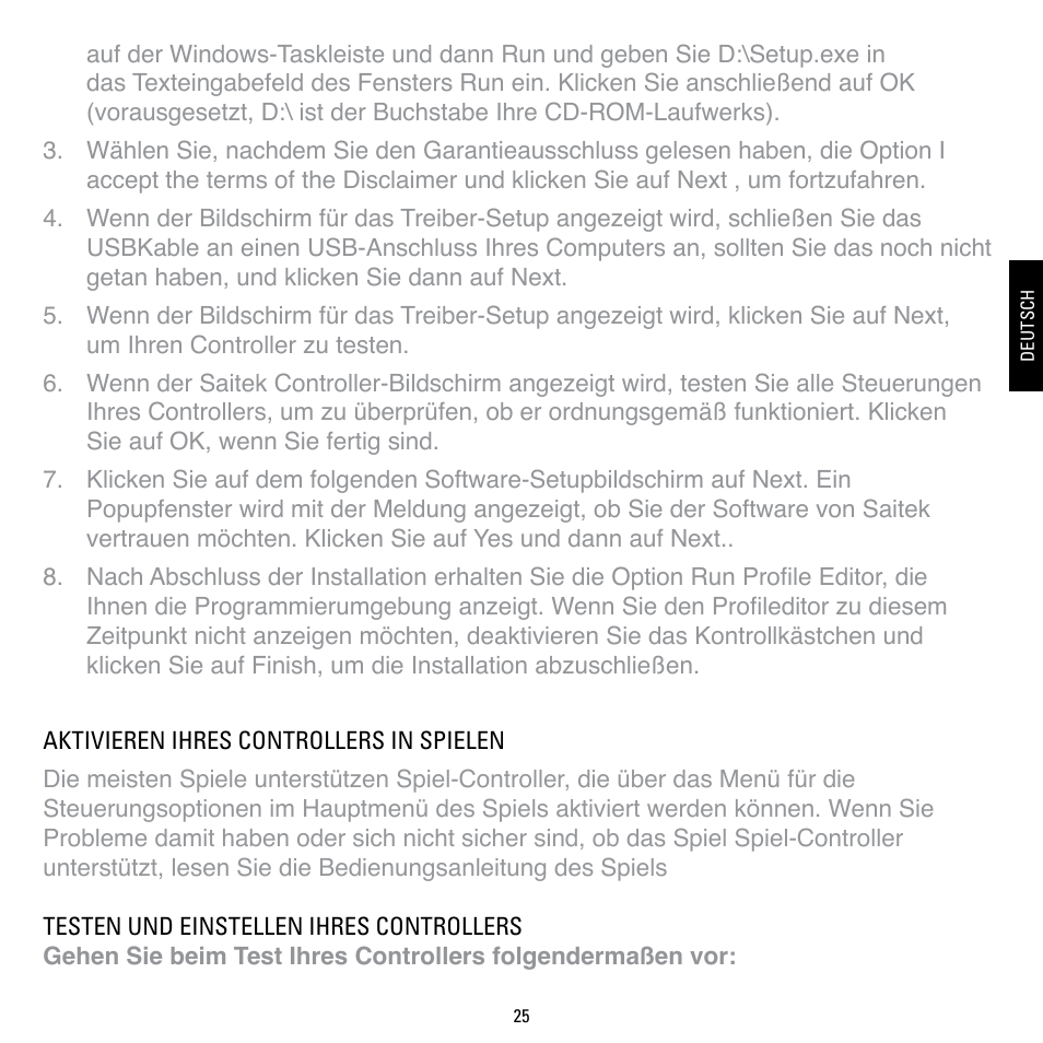 TRITTON Cessna Rudder Pedals Pro Flight User Manual | Page 25 / 48